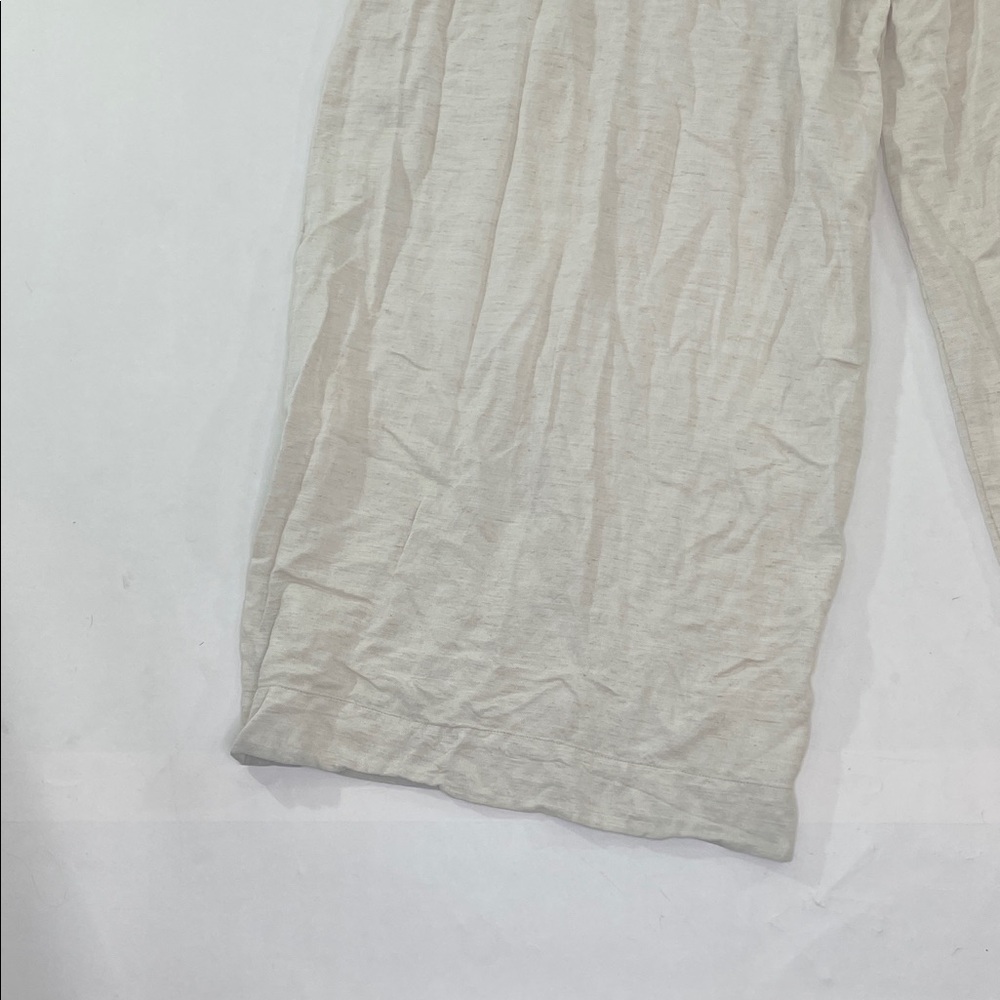 CeCe Pleated Wide Leg Trousers Off-White, 10 - Picture 12 of 17
